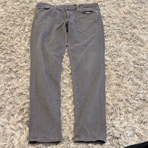AG Adriano Goldschmied Men's Charcoal Chinos
